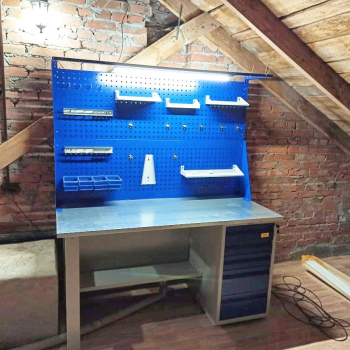 Верстак ПРАКТИК серии Profi W, шириной 160 см