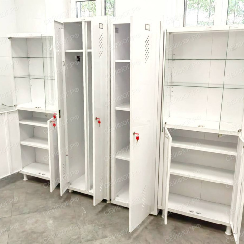 Оборудовали медицинский кабинет шкафами