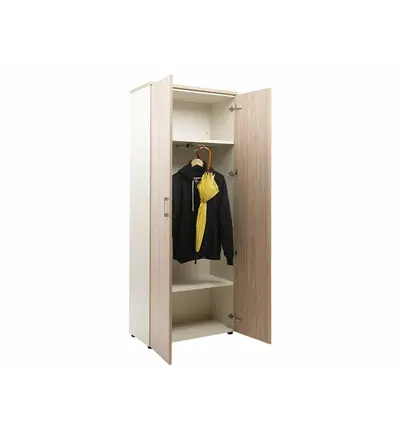 Шкаф NW 2080L для одежды вяз натуральный/бежевый