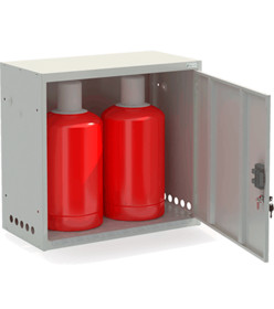 Шкаф для газовых баллонов ШГР 27-2-4(2х27л)