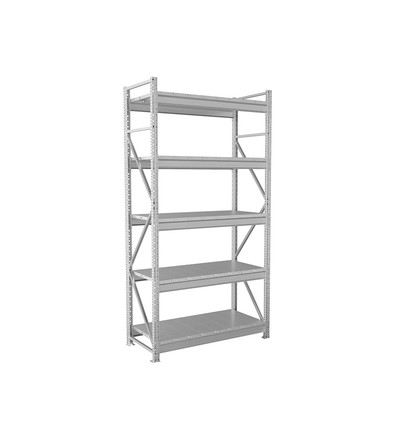 Стеллаж MS Pro Z 2500х2400х1000 (6 ярусов со сплошным настилом)