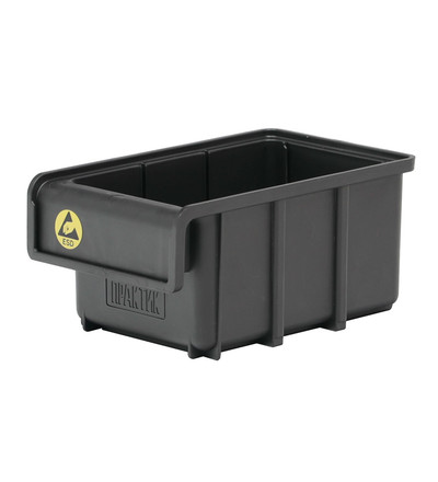 Ящик пластиковый Практик ESD 170x105x80 антистатический