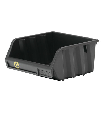 Ящик пластиковый Практик ESD 200x157x90 антистатический