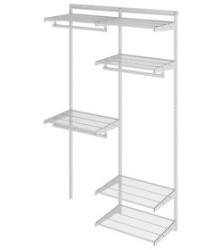 Гардеробная система ПРАКТИК Home Optima G120 белая